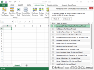 Ablebits.com Ultimate Suite for Excel screenshot